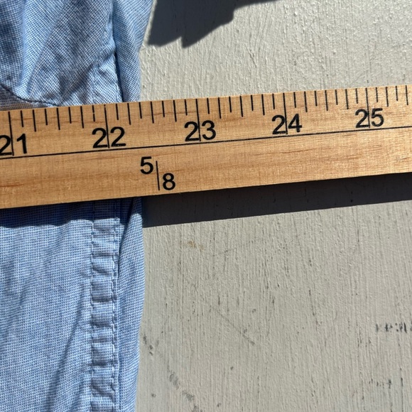 Men's Billabong Shirt Blue Pocket L Light Beach Surf Outdoor Camp City Casual - Picture 9 of 10